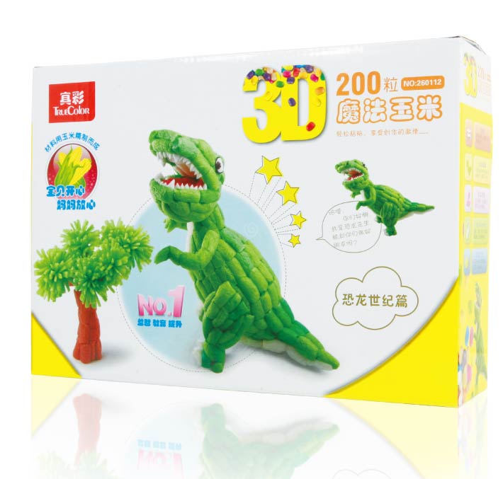 3D魔法玉米200粒装（恐龙世纪篇）
